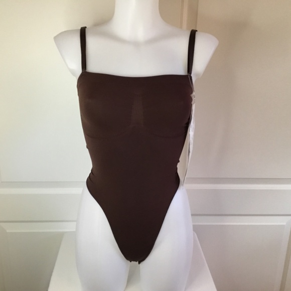 Women’s Tube Tummy Control Thong Bodysuit Shapewear - Picture 2 of 6